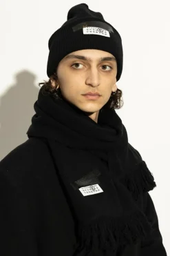 MM6 Maison Margiela BLACK Cap with logo