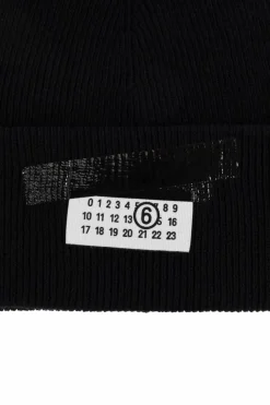 MM6 Maison Margiela BLACK Cap with logo