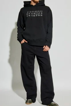 MM6 Maison Margiela BLACK Cotton trousers