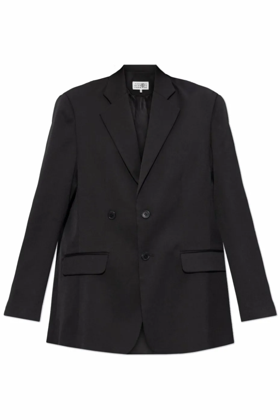 MM6 Maison Margiela BLACK Double-breasted blazer