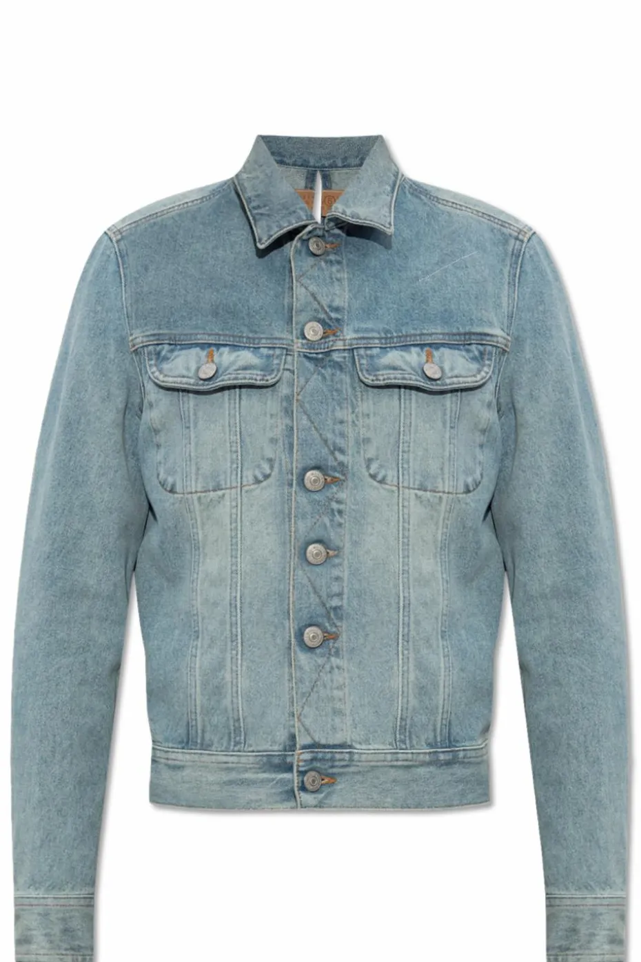 MM6 Maison Margiela BLUE Denim jacket with slit
