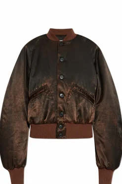 MM6 Maison Margiela BROWN "Bomber" jacket