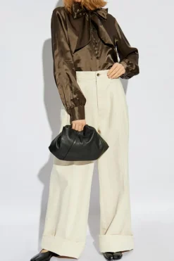 MM6 Maison Margiela BROWN Tie Top