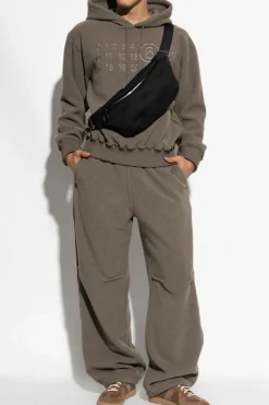 MM6 Maison Margiela GREY Fleece pants