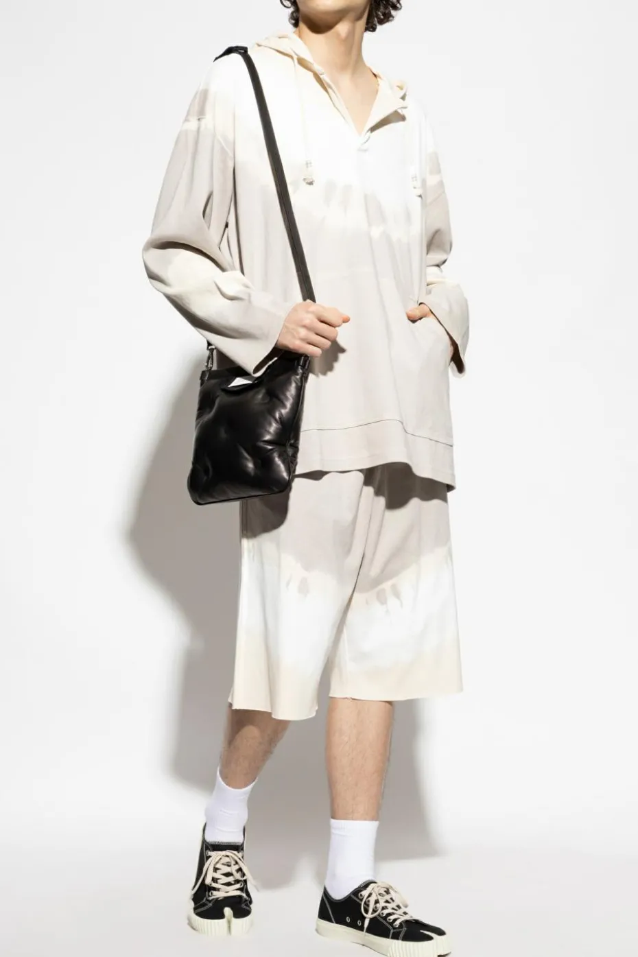 MM6 Maison Margiela GREY Logo shorts