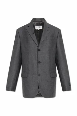 MM6 Maison Margiela GREY Wool blazer