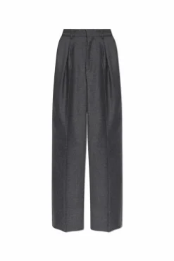MM6 Maison Margiela GREY Wool trousers
