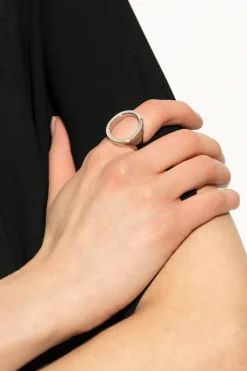 MM6 Maison Margiela SILVER Brass ring