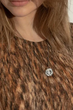MM6 Maison Margiela SILVER Necklace with pendant
