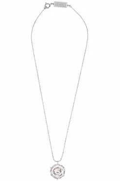 MM6 Maison Margiela SILVER Necklace with pendant