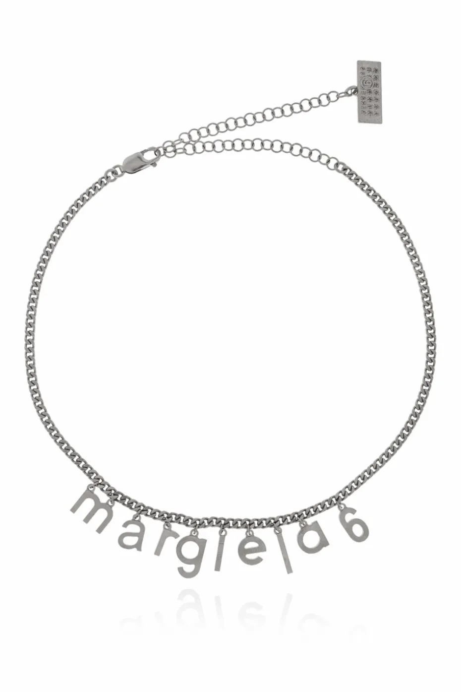 MM6 Maison Margiela SILVER Necklace with logo