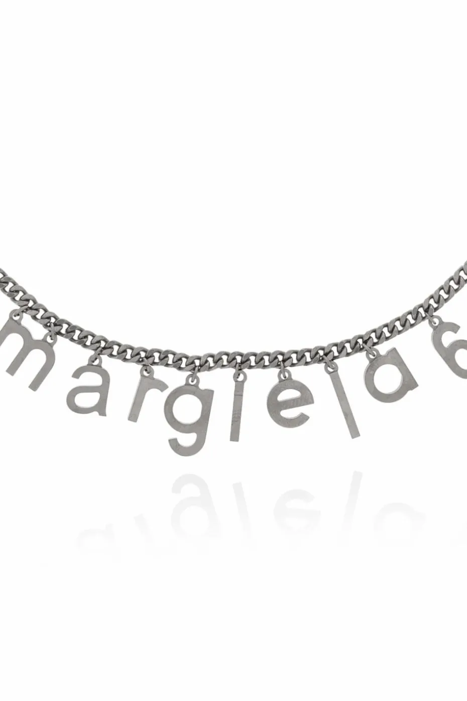 MM6 Maison Margiela SILVER Necklace with logo