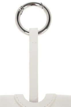 MM6 Maison Margiela WHITE Keychain with application