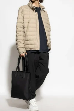Moncler beige "Alfit" down jacket