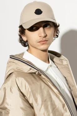 Moncler beige Baseball cap