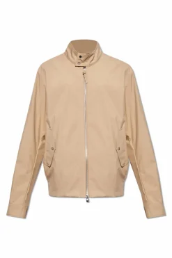 Moncler beige ‘Chaberton’ lightweight jacket