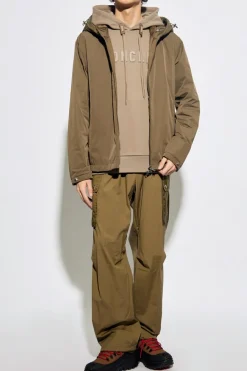 Moncler beige Hoodie with logo