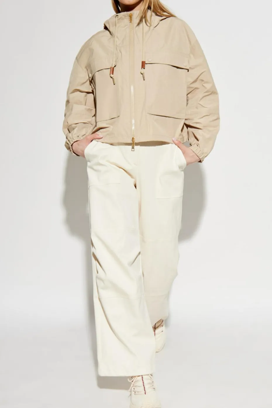 Moncler beige Jacket Sauvan