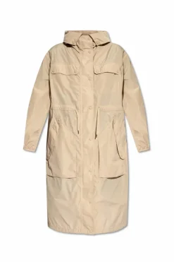 Moncler beige Parka āMantioā