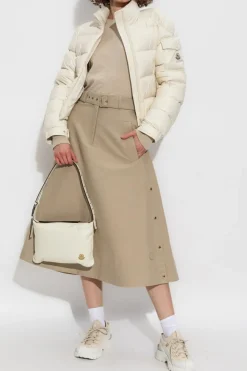 Moncler beige Skirt with belt