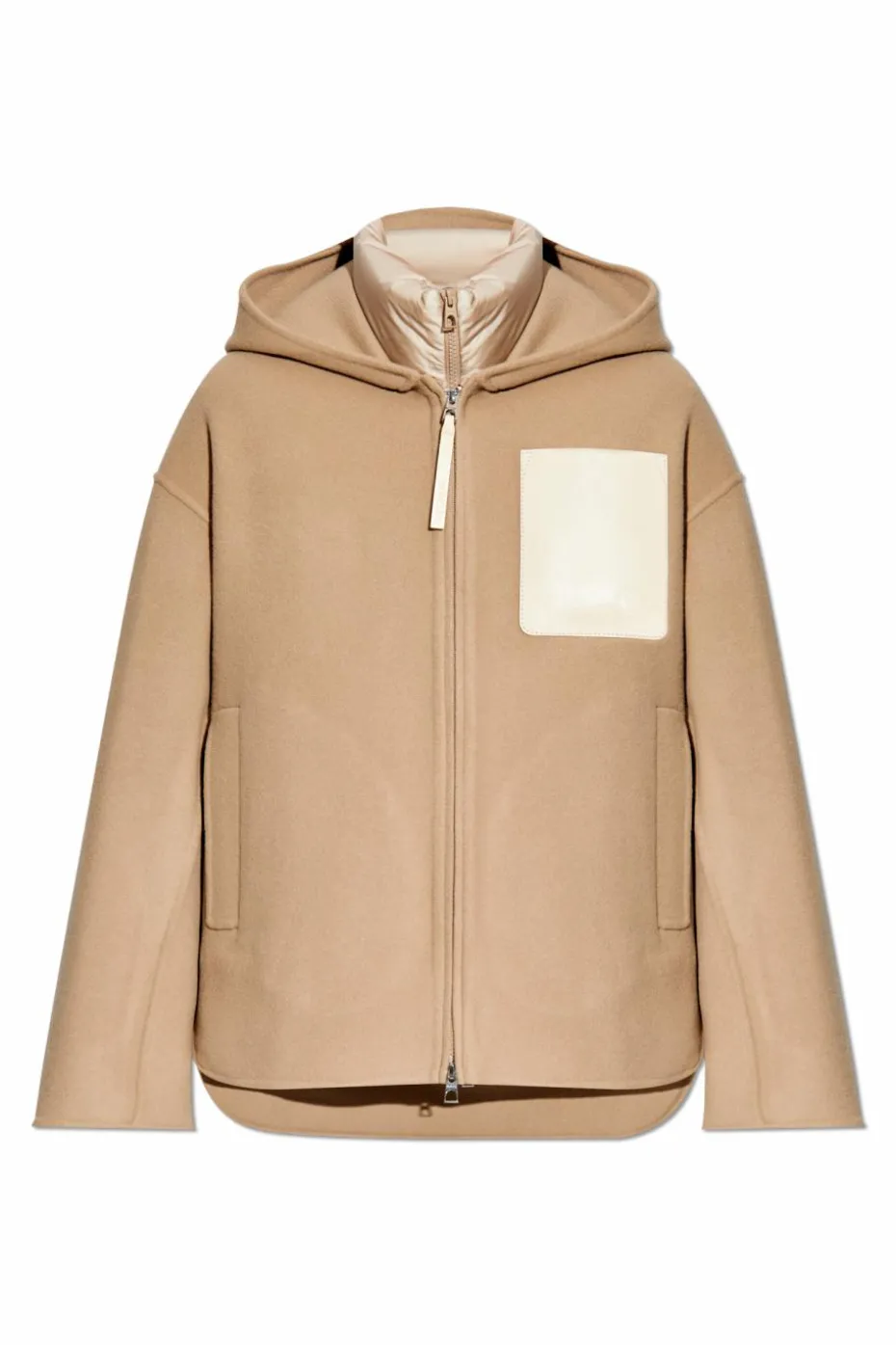 Moncler beige Two-layer jacket Almandine