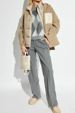 Moncler beige Two-layer jacket Almandine