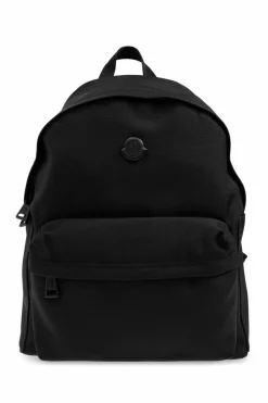 Moncler BLACK Backpack with logo