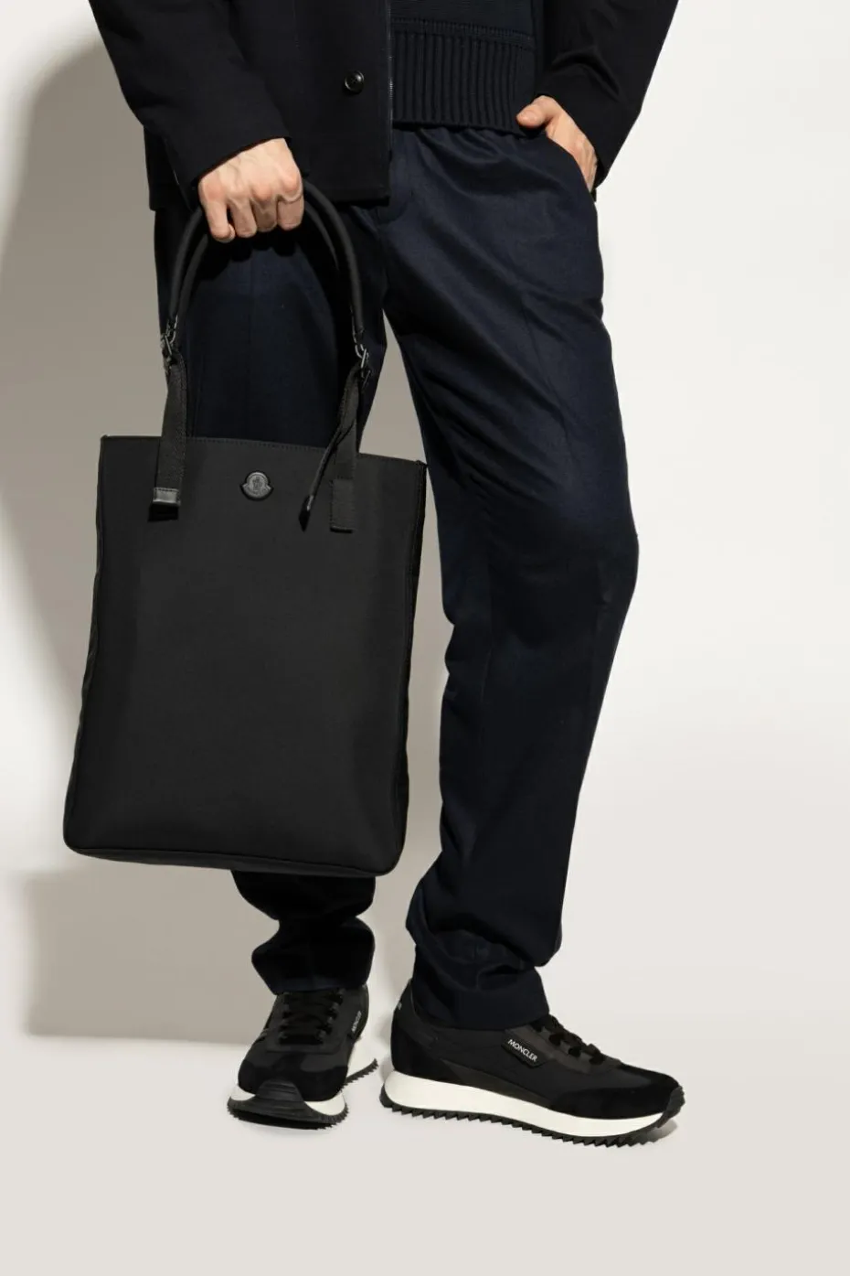 Moncler BLACK Bag `Pierrick`