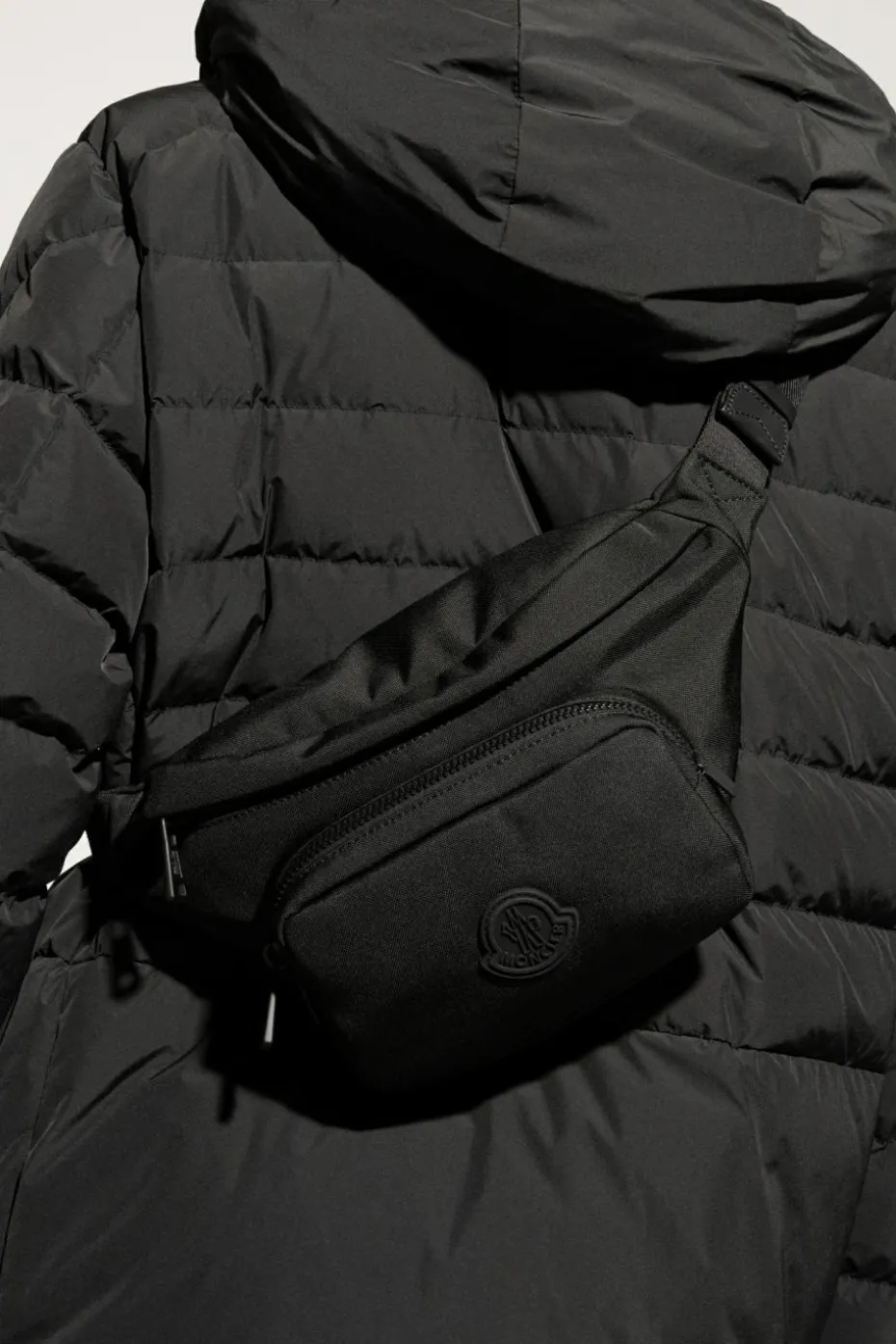 Moncler BLACK Belt bag ‘Durance’