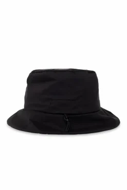 Moncler BLACK Bucket hat with logo