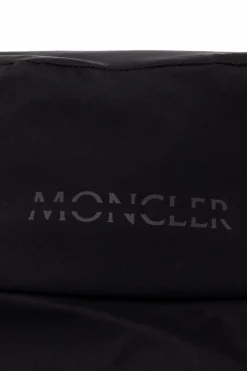 Moncler BLACK Bucket hat with logo