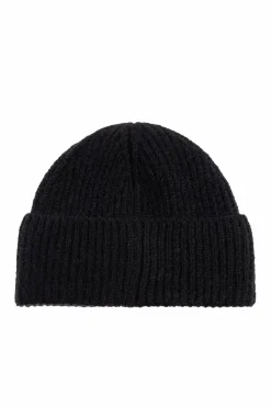 Moncler BLACK Cap with logo patch