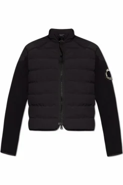Moncler BLACK Cardigan with down front