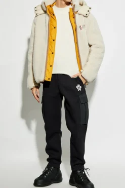Moncler BLACK cargo style sweatpants