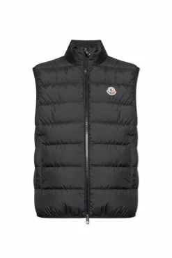 Moncler BLACK "Contrin" down vest