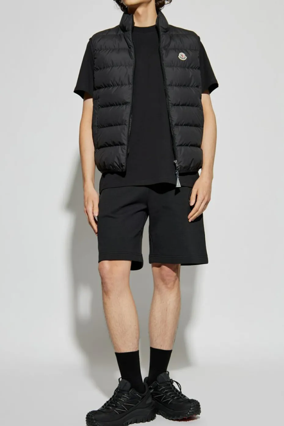 Moncler BLACK "Contrin" down vest