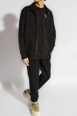 Moncler BLACK Cotton sweatpants
