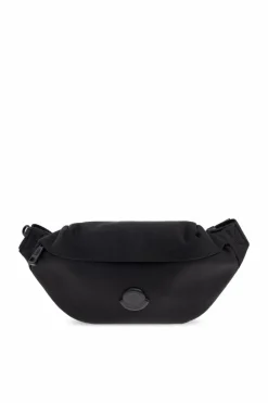 Moncler BLACK Dog waist bag