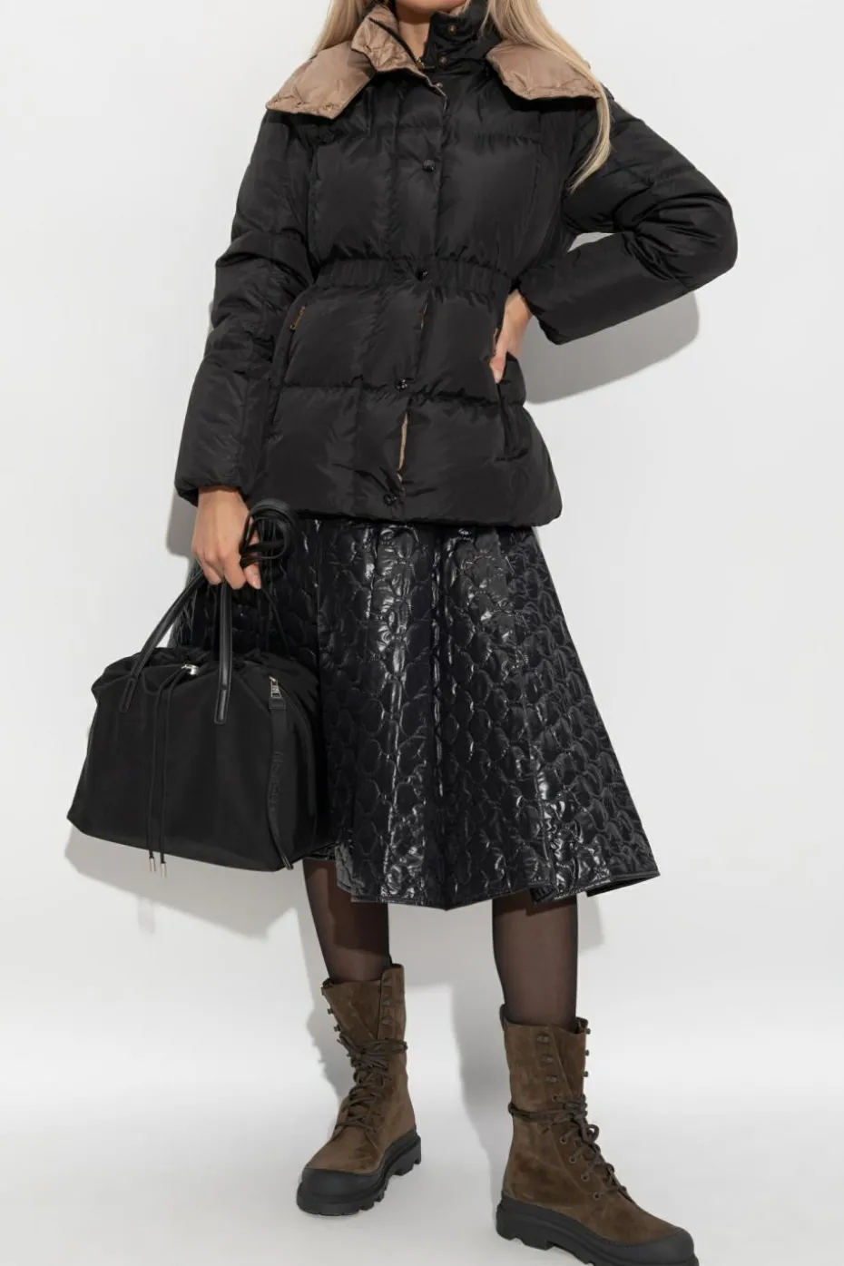 Moncler BLACK Down jacket "Agneux"
