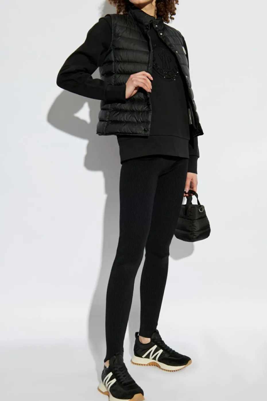 Moncler BLACK Down vest Liane