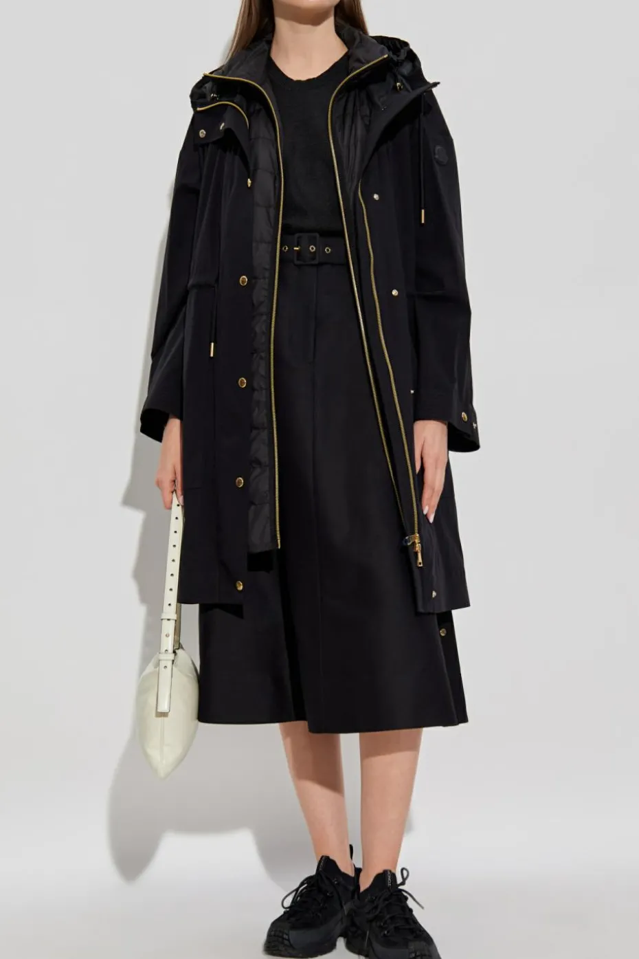 Moncler BLACK Jacket with hood