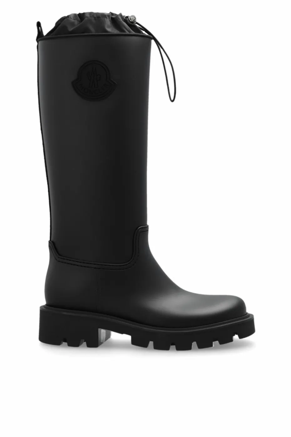 Moncler BLACK Kickstream Rain Boots