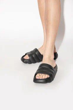 Moncler BLACK ‘Lilo’ rubber slides