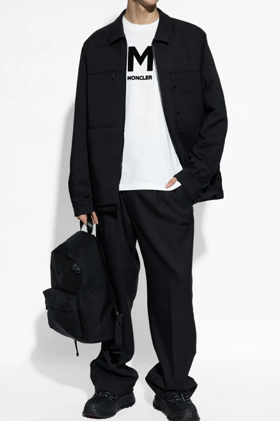 Moncler BLACK Loose-fit pants
