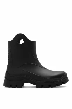 Moncler BLACK 'Misty' rain boots