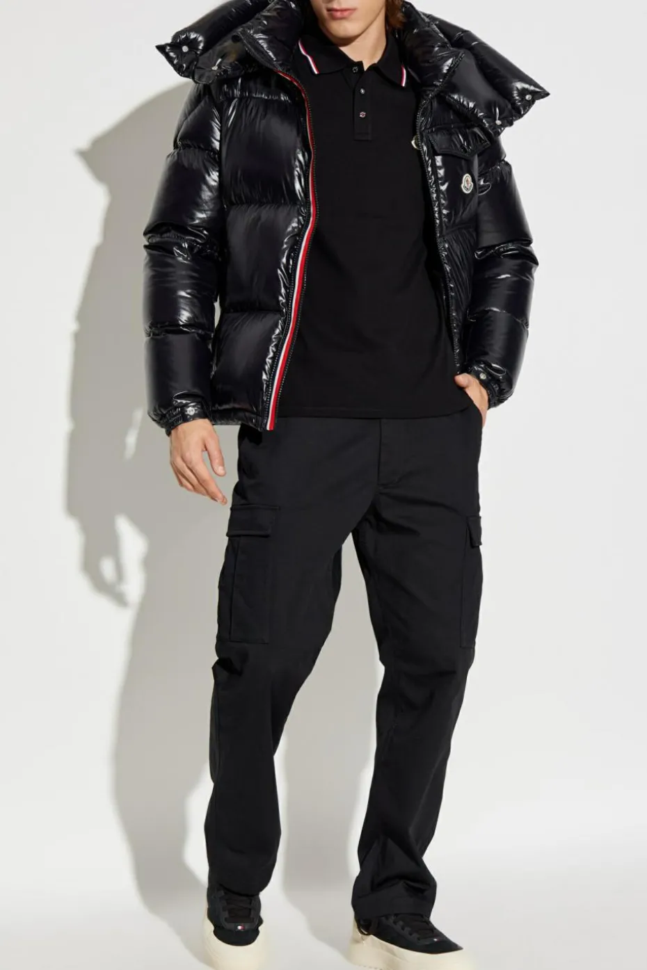 Moncler BLACK "Montbeliard" down jacket