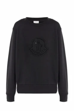 Moncler BLACK Oversize sweatshirt Maglia
