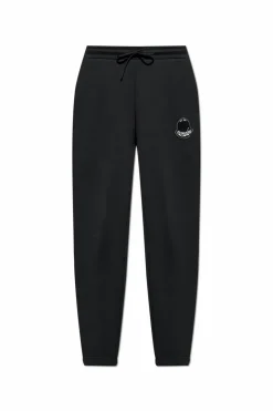 Moncler BLACK Pants with logo