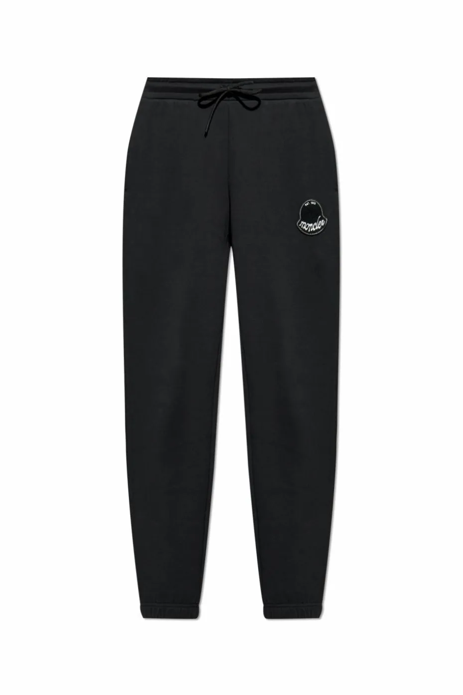 Moncler BLACK Pants with logo