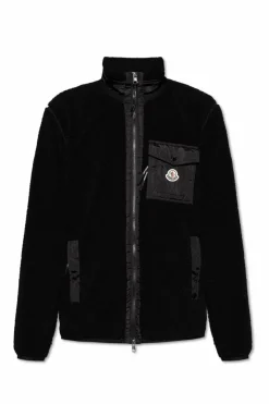Moncler BLACK Polar with a stand-up collar